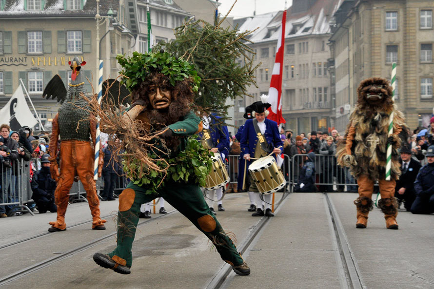 Дикий праздник в Швейцарии