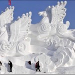 Фестиваль снежных и ледяных скульптур в г. Харбин (Китай)