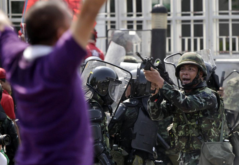 Столкновения в Таиланде