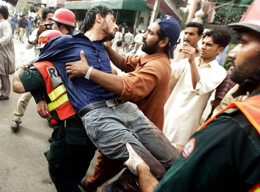 теракты в мечетях Пакистана