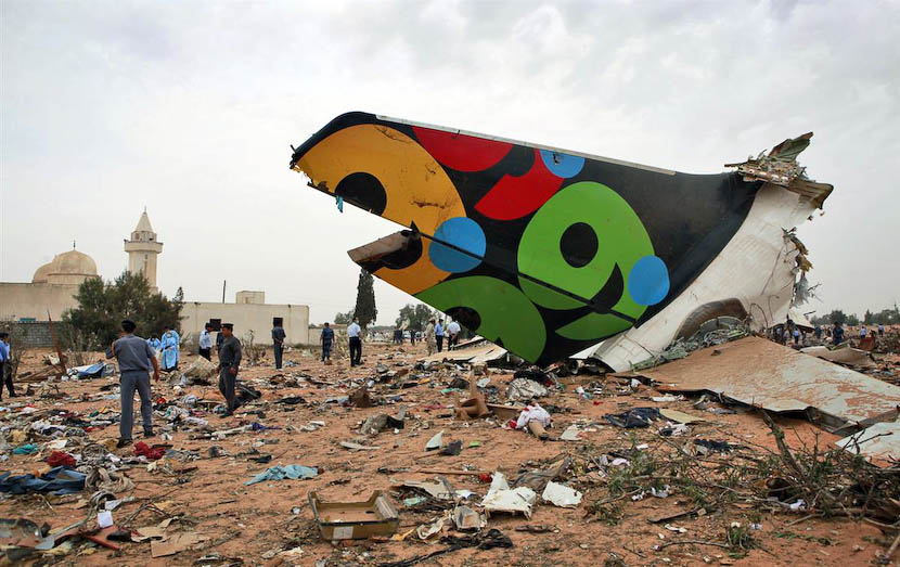 Авиакатастрофа в Ливии