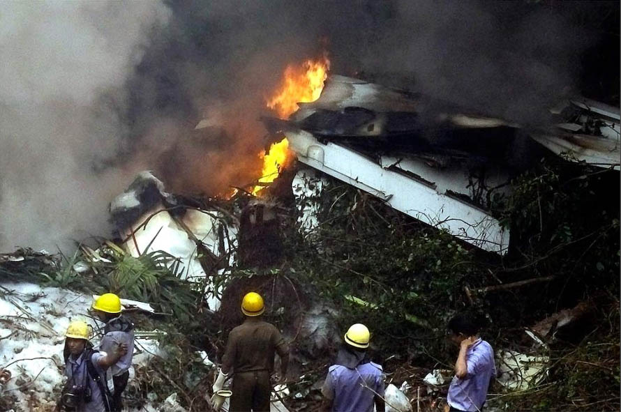 Авиакатастрофа в Индии