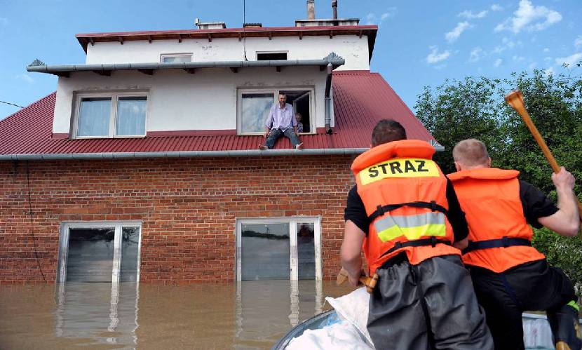 наводнение в Польше
