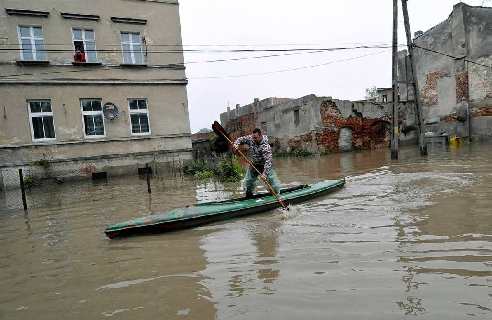 наводнение в Польше