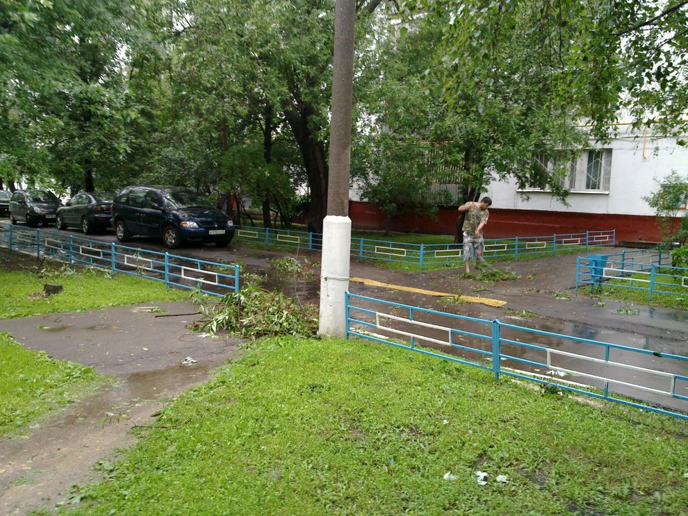 ураган в Москве
