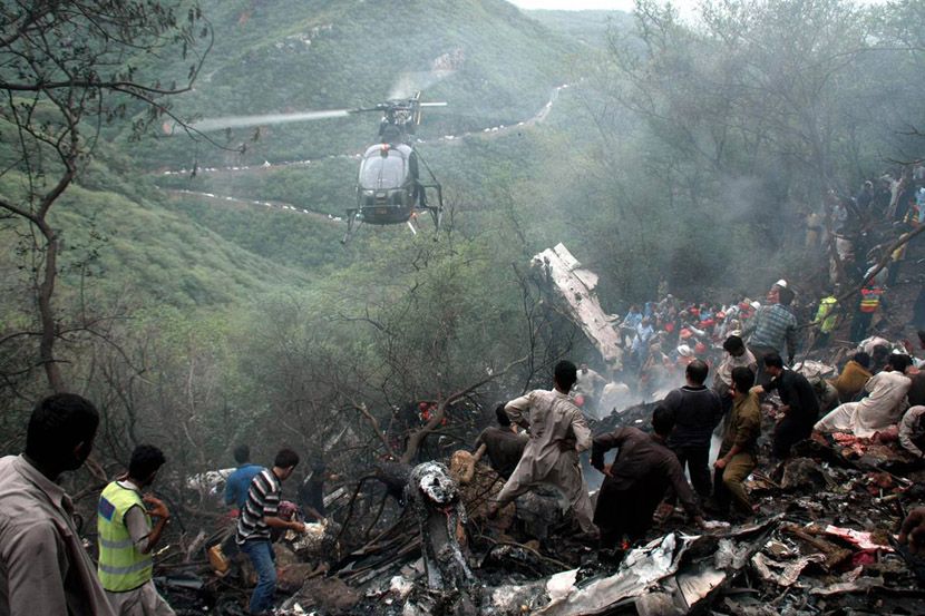 Авиакатастрофа в Пакистане