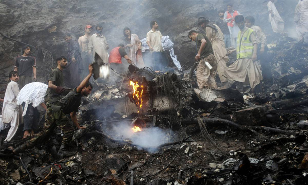 Авиакатастрофа в Пакистане