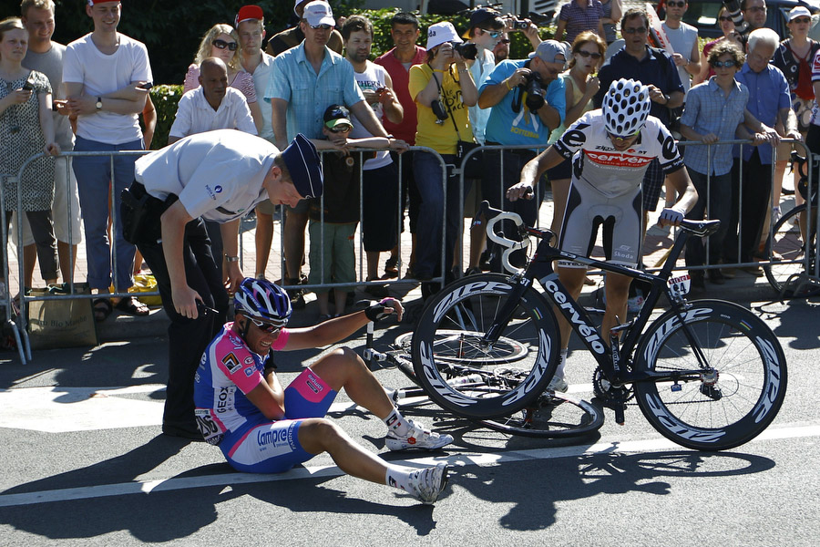 «Тур Де Франс» 2010. Падения и травмы.