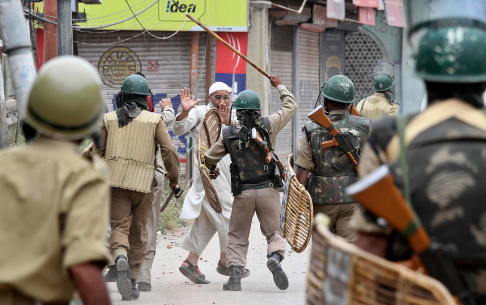 Очередная волна летних протестов в Кашмире, Индия