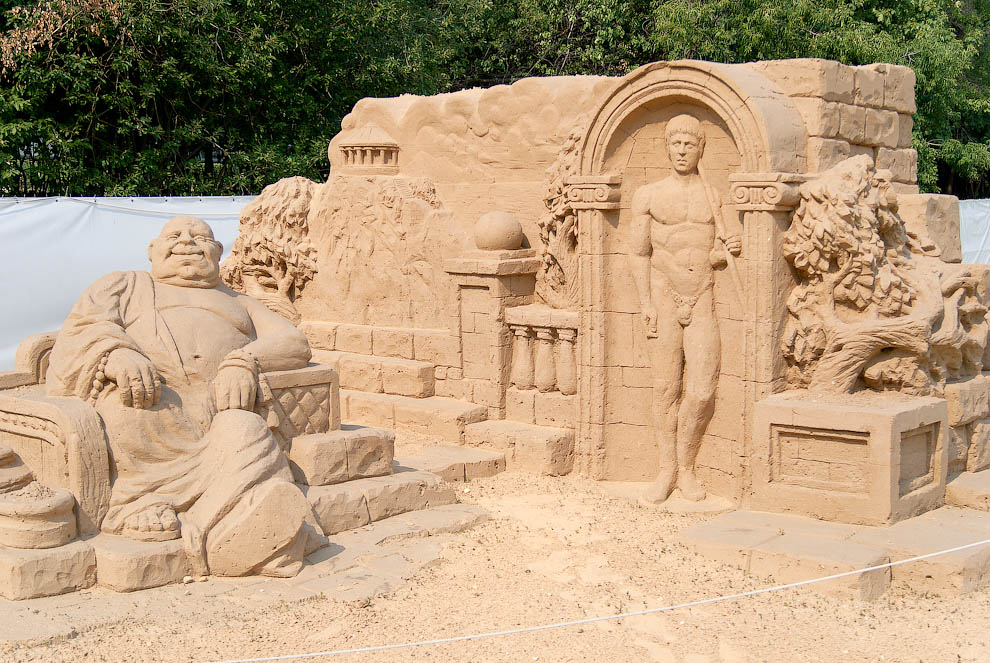 Фестиваль песчаной скульптуры