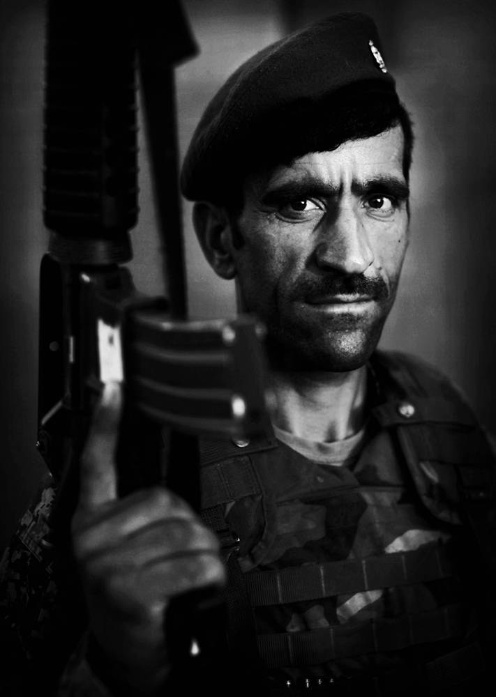 Солдаты Афганской национальной армии