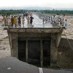 Сцены наводнения в Пакистане