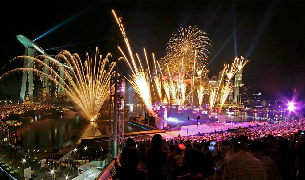 Церемония открытия Юношеских Олимпийских игр