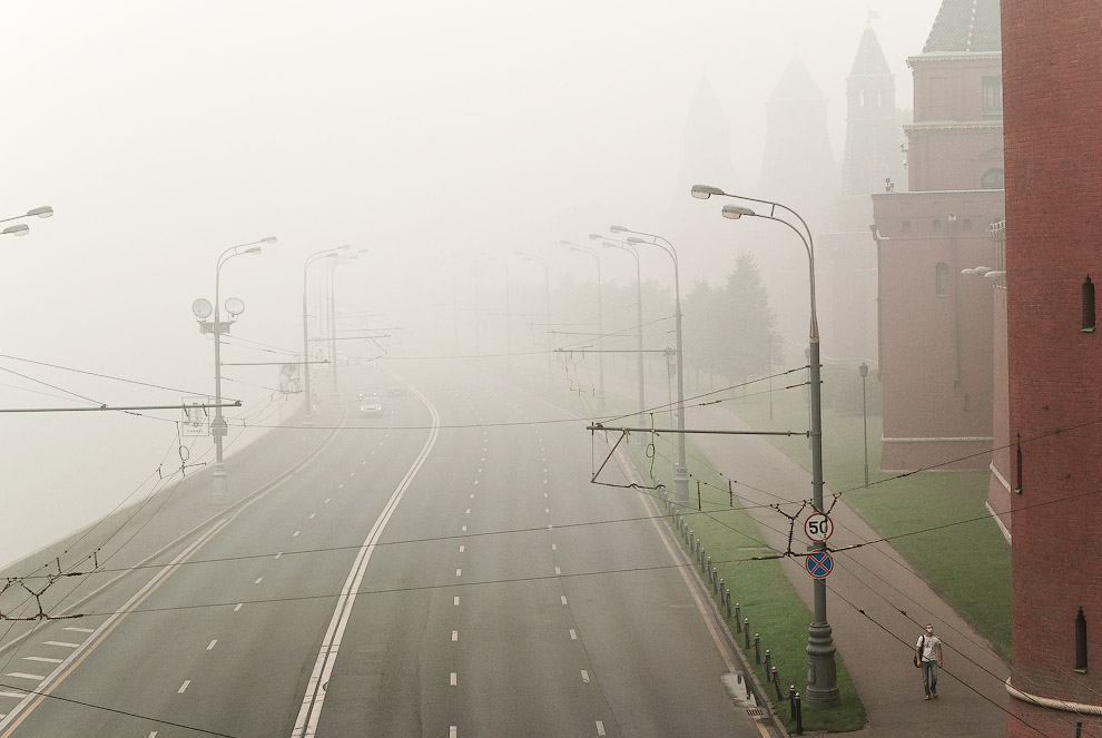 Дым в Москве