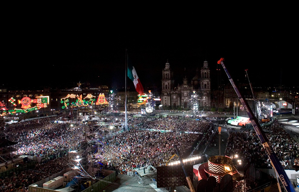 Мексика отметила 200 лет независимости