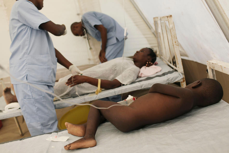 Холера в Гаити