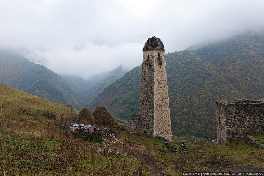 Родовые башни в Ингушетии