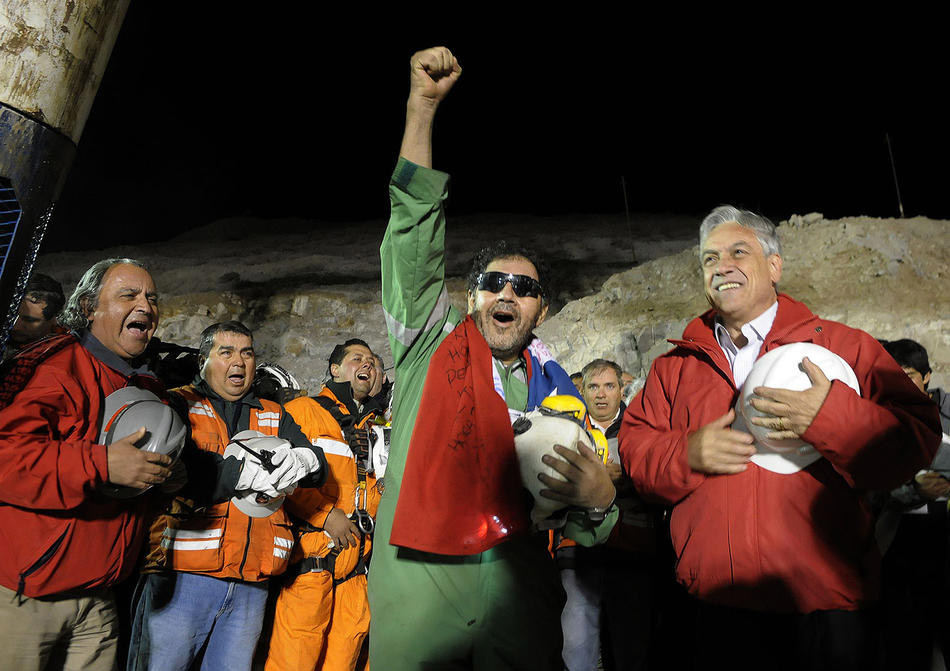 Спасение шахтеров, Чили