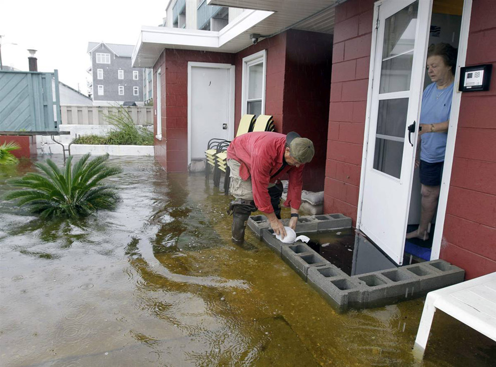 Восточное побережье Северной Америки страдает от паводков