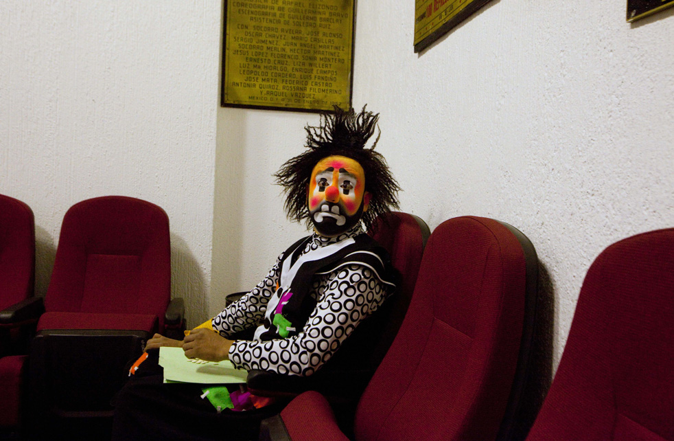 Съезд клоунов в Мексике