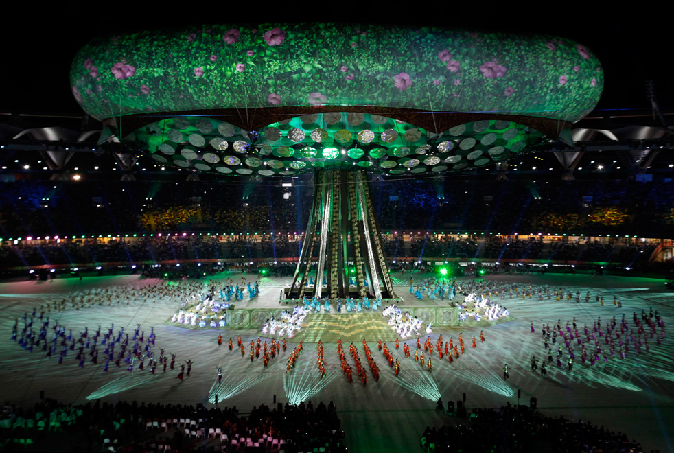 Церемония открытия XIX Игр Содружества