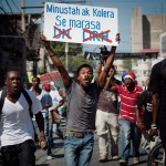 Эпидемия холеры и акции протеста в Гаити