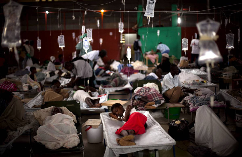 Эпидемия холеры в Гаити