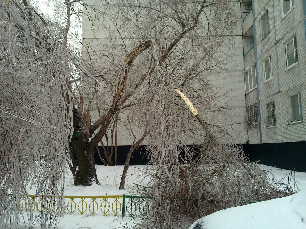 Москва во льду