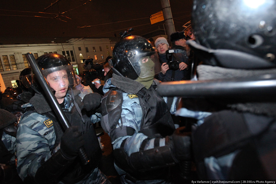 Беспорядки в Москве