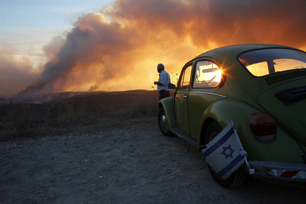 Пожар в Израиле