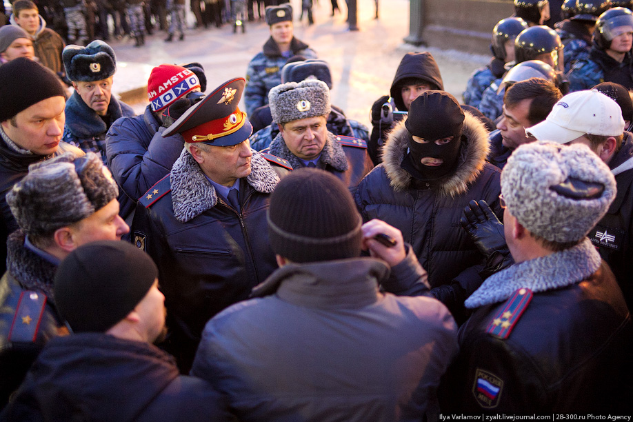 Беспорядки в Москве