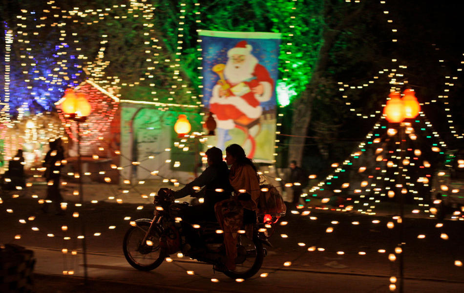 Католическое Рождество в Пакистане