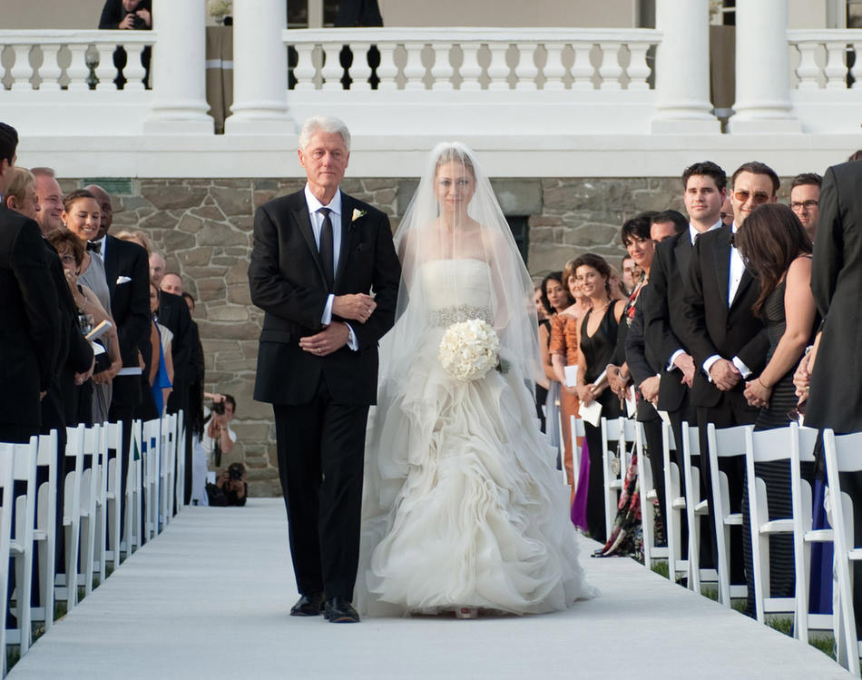 Лучшие фото года: свадьба Челси Клинтон