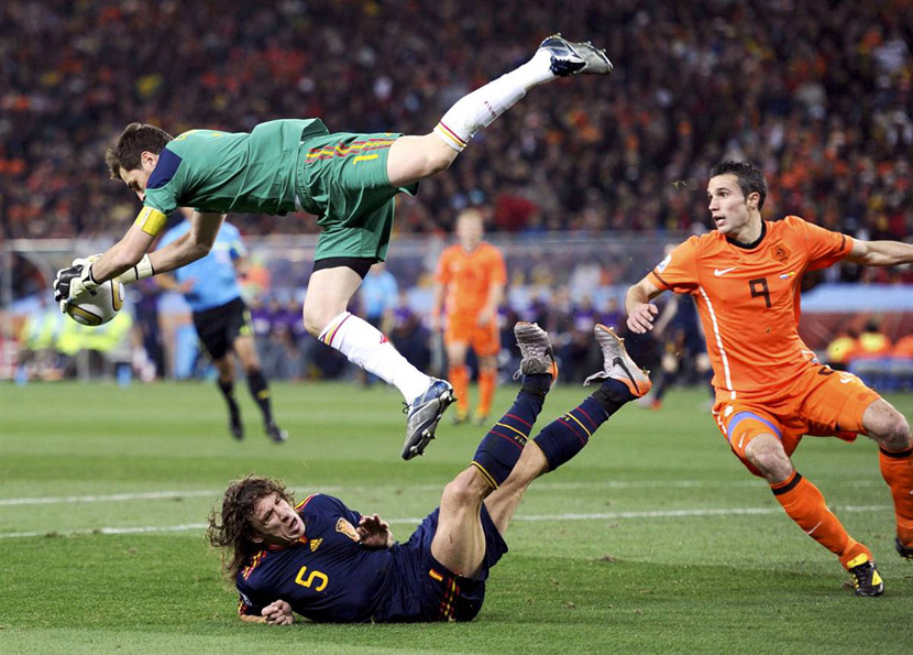 Лучшие спортивные фото: чемпионат мира 2010