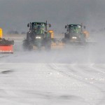 Снегопады парализовали движение в Европе