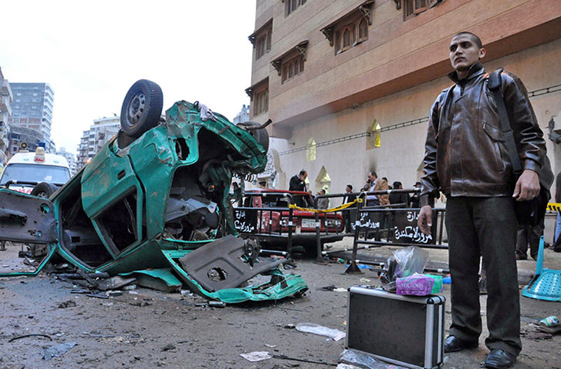 Взрыв бомбы в Египте