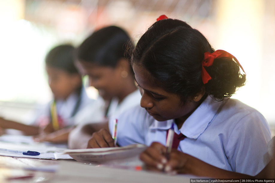 Сельская школа, Шри-Ланка