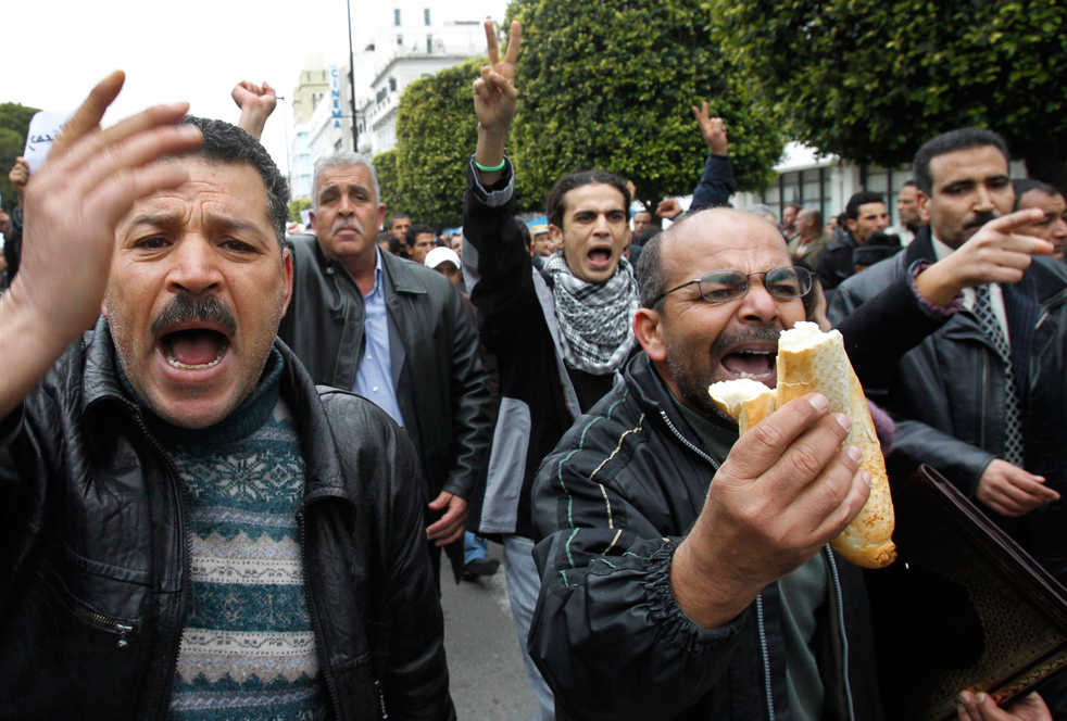 Волнения в Тунисе