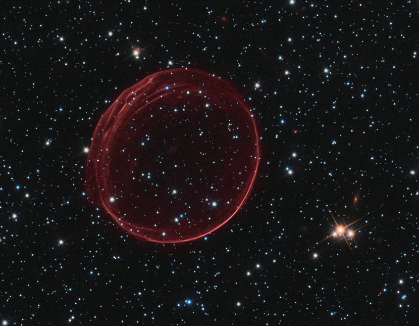 Космос: объект SNR 0509-67.5 