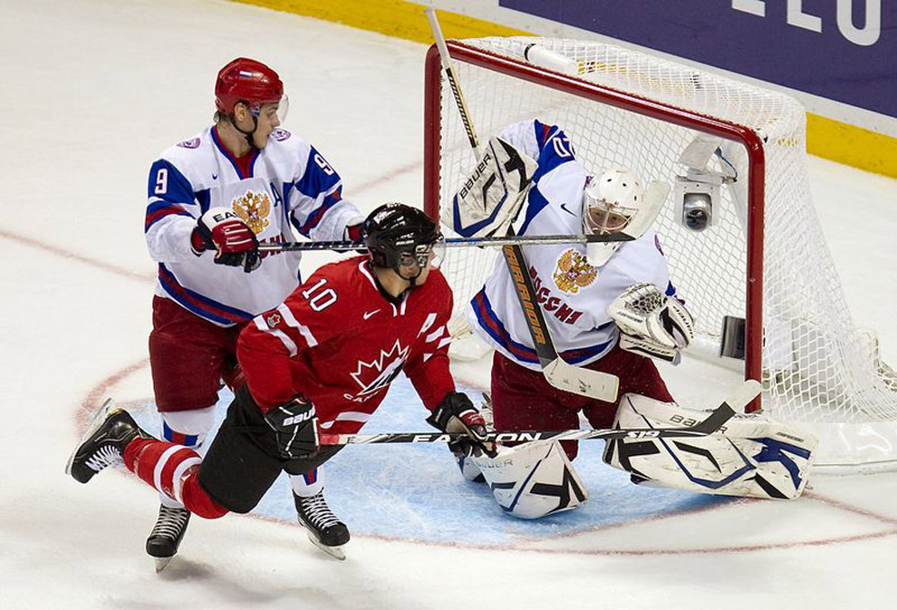 Чемпионат мира по хоккею среди молодежи: Канада - Россия