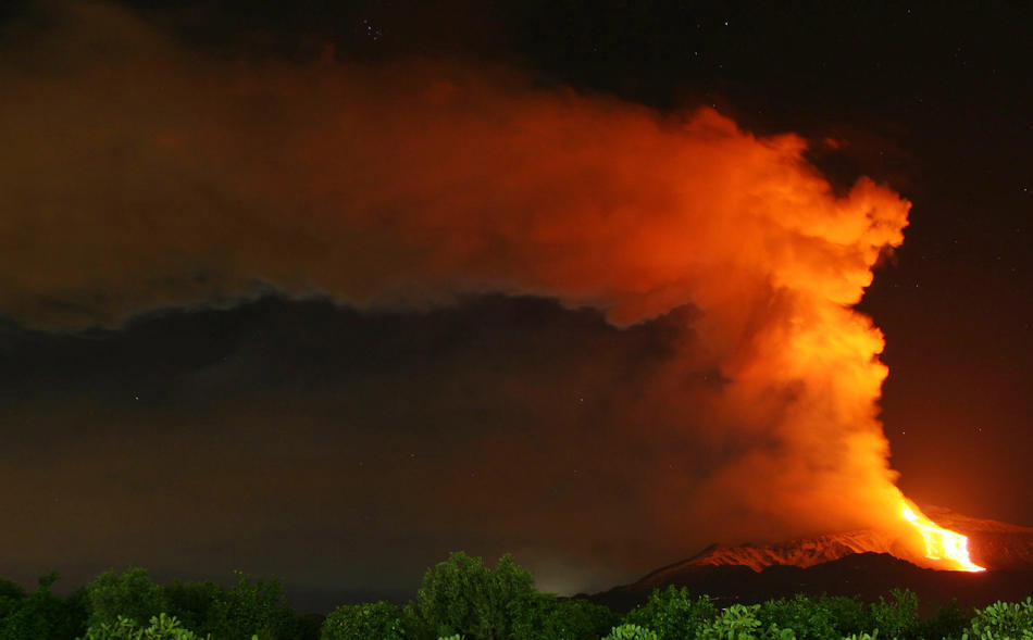 События недели: вулкан Этна