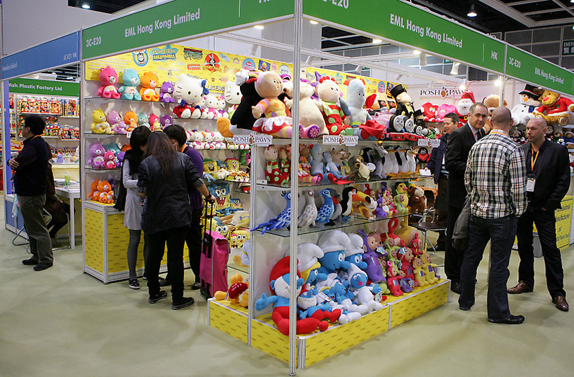 Выставка игрушек в Китае