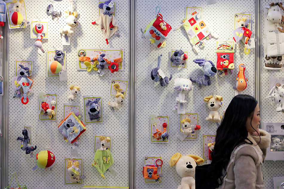 Выставка игрушек в Китае