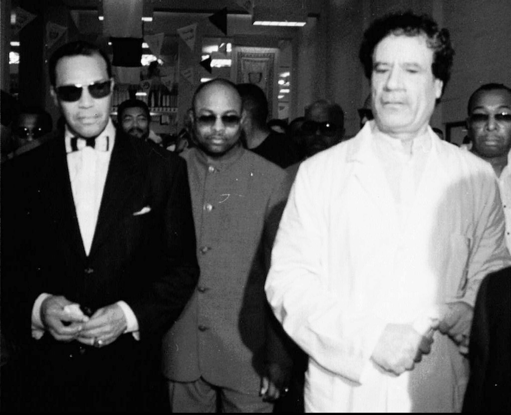 Каддафи с Луисом Фарраханом