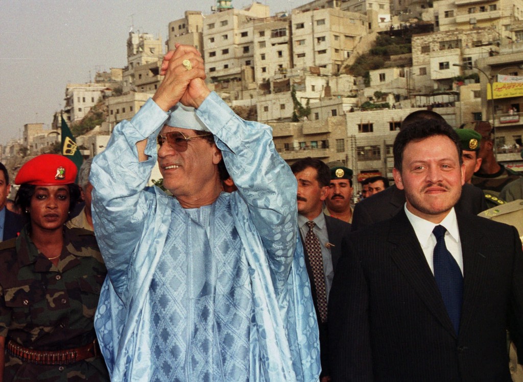 Каддафи в Иордании