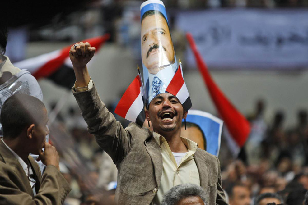 Митинг в Йемене