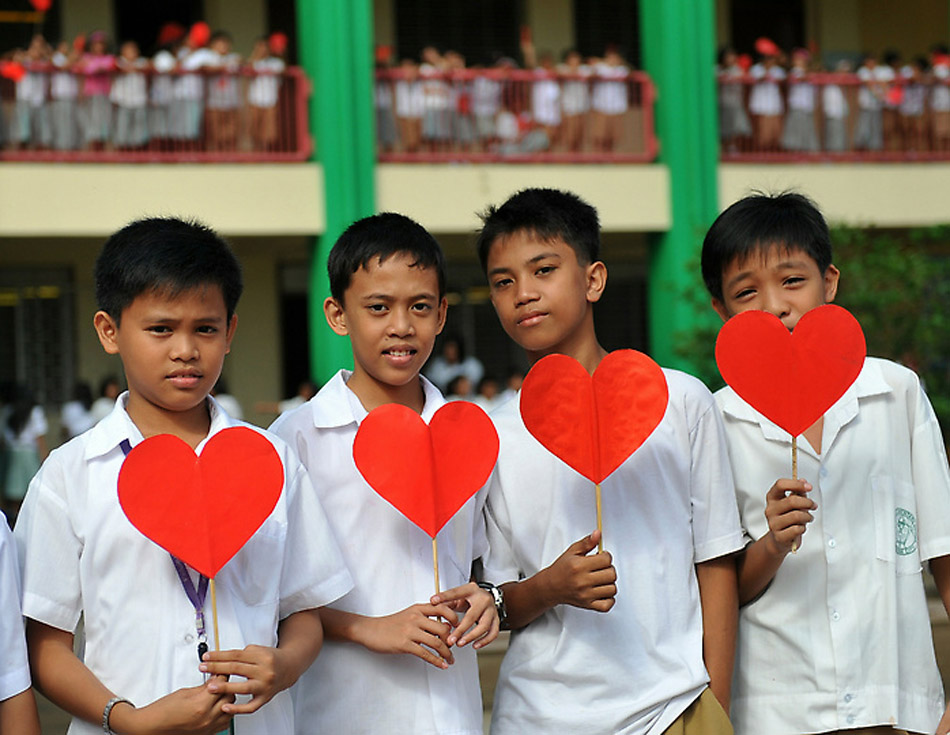 Школьники из Манилы