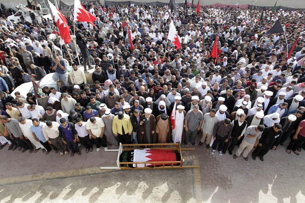 Похороны погибшего демонстранта
