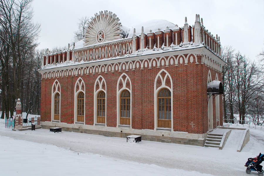 Парк и дворец в Царицыно