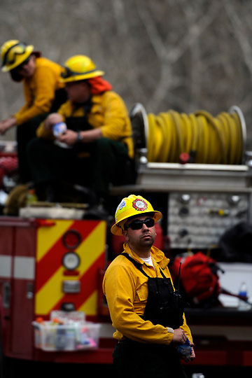 Rescue firefighter Judson Miller 